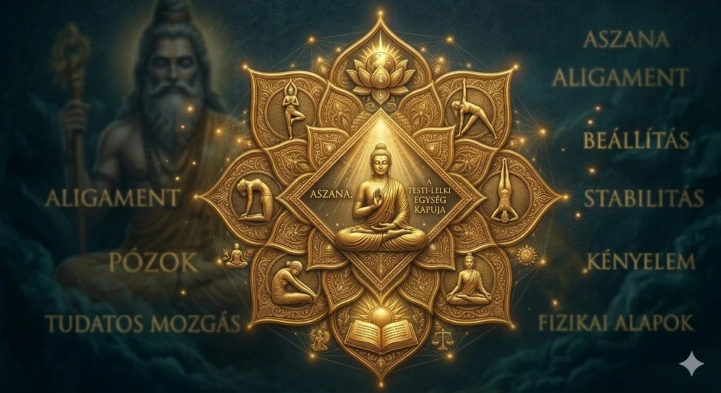 HATHA JÓGA YOGA ÁSZANA